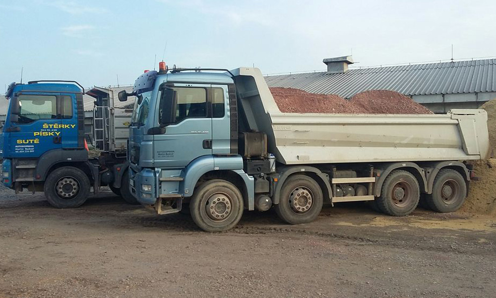 Prodej a dovoz sypkých materiálů